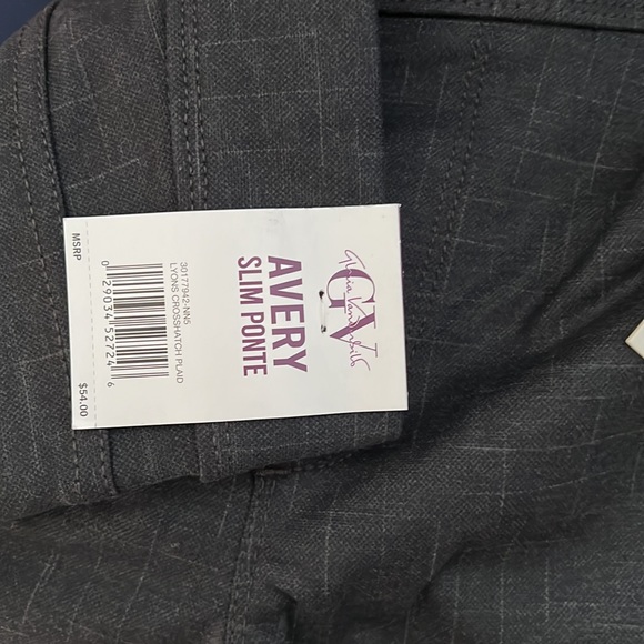 Gloria Vanderbilt Avery Slim Ponte dress pants grey - Picture 6 of 6